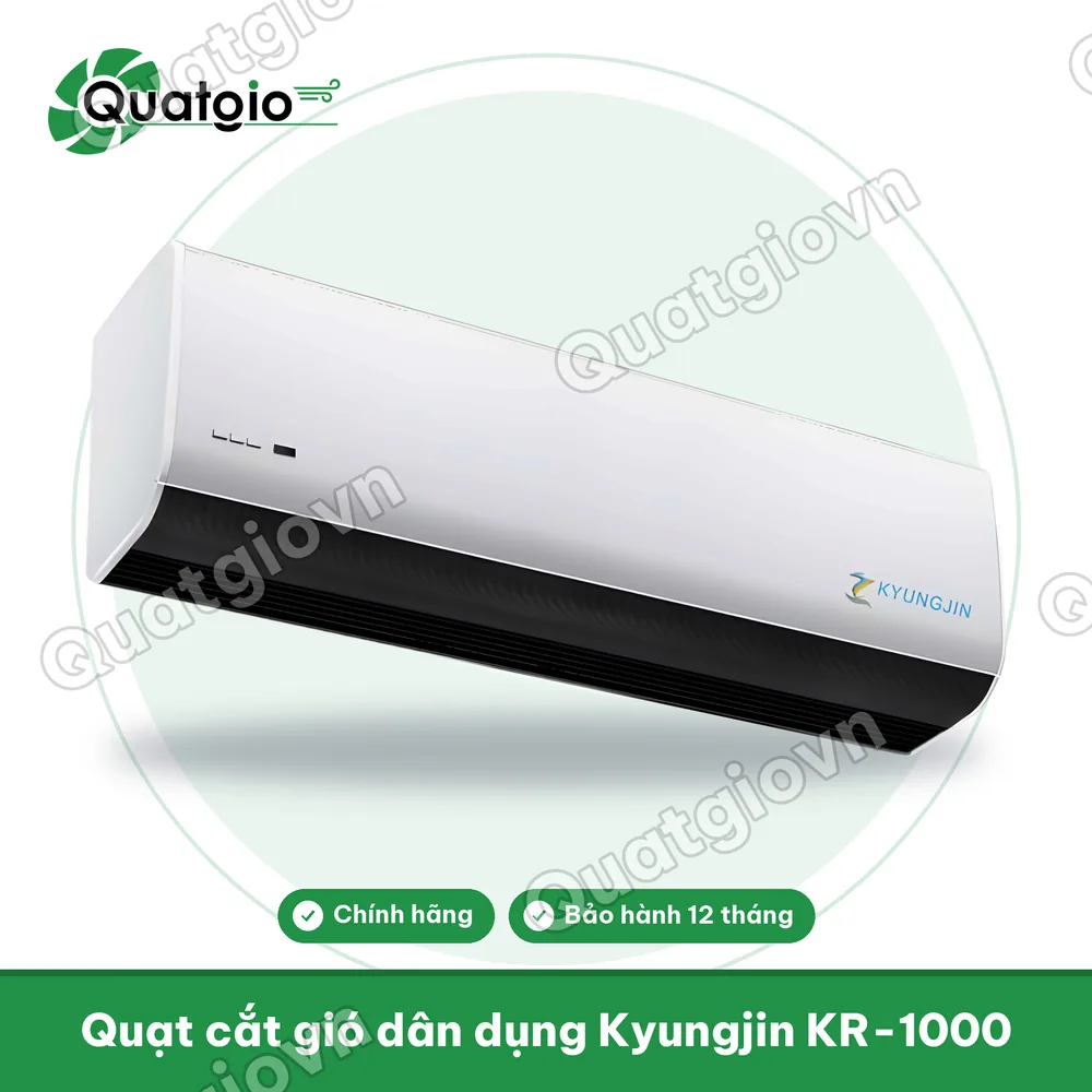 Thông tin Quạt cắt gió KYUNGJIN KR-900/KR-1000/KR-1200/KR-1500/KR-1800