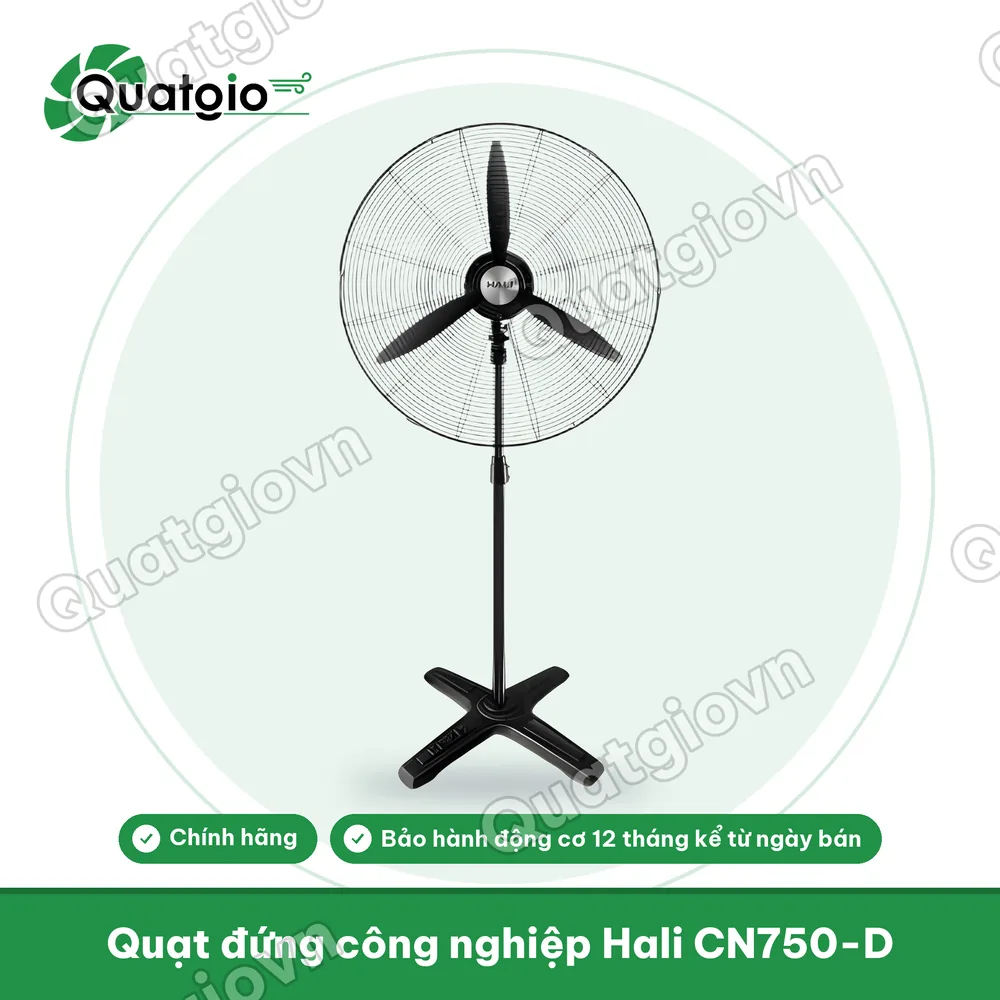 Thông tin Quạt đứng công nghiệp HALI CN750-D