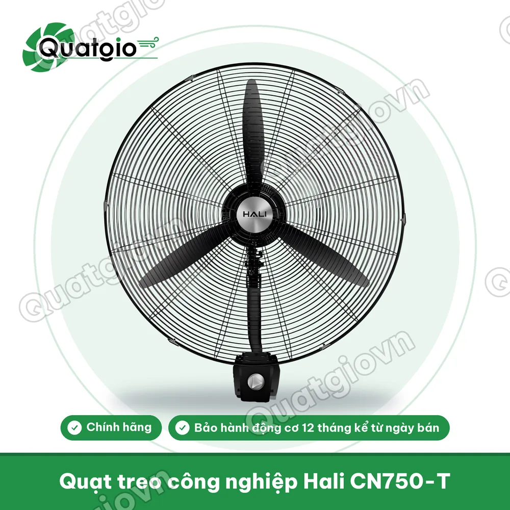 Thông tin Quạt công nghiệp treo Hali CN750-T 200W