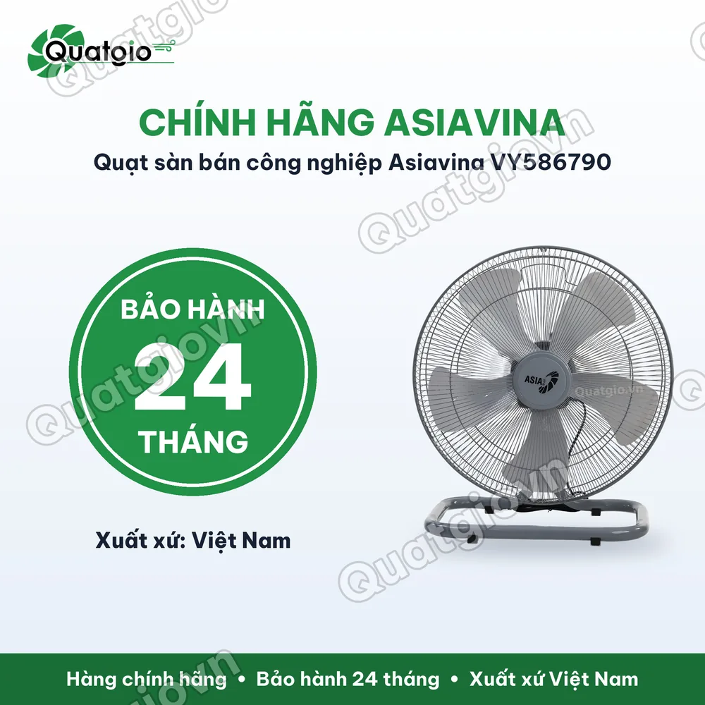 Bảo hành chính hãng Quạt sàn Bán Công Nghiệp Asia VY586790