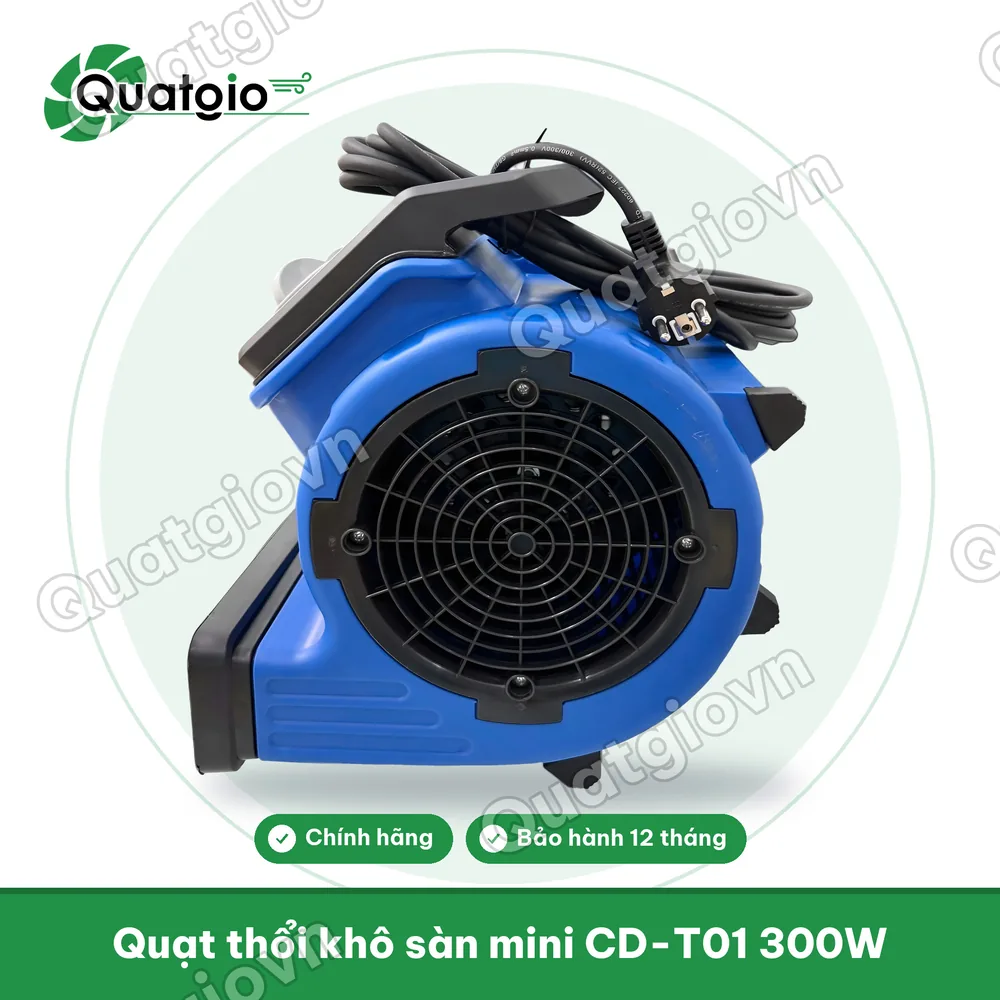 Thông tin Quạt thổi khô sàn công nghiệp Omysu CD-T01