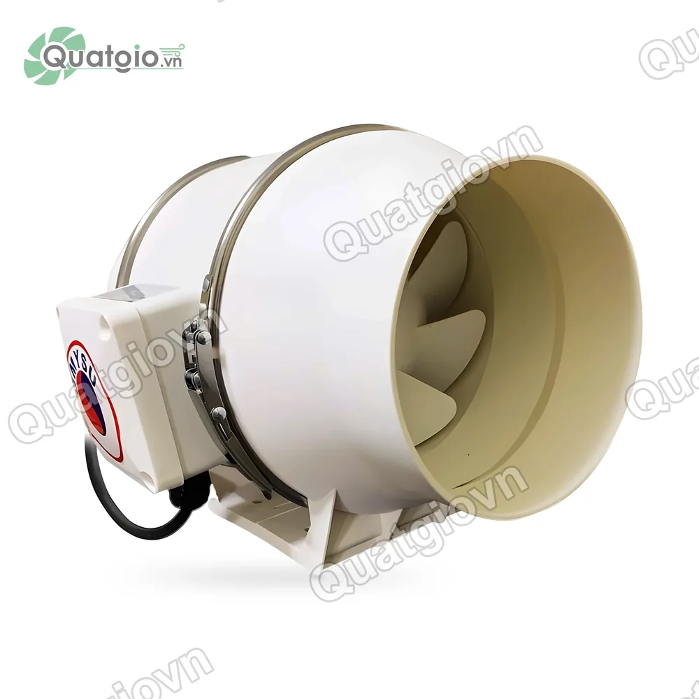 Quạt thông gió nối ống Hawinco HT-100 / HT-150 / HT-200 - hình 1