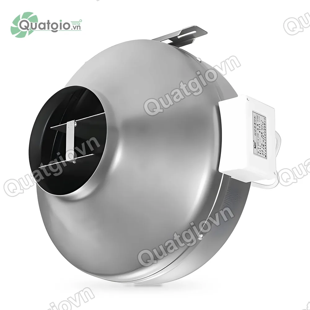 Quạt thông gió tròn nối ống đồng trục Nanyoo - hình 1