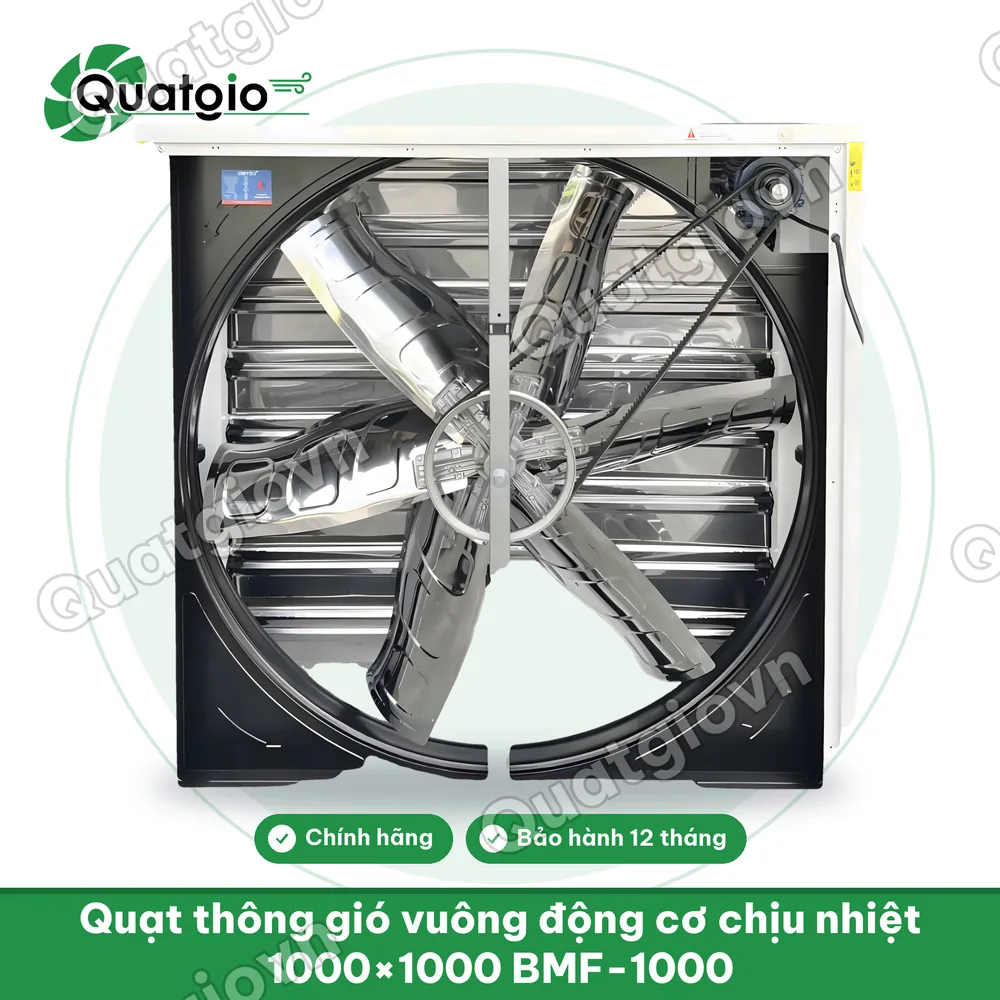 Thông tin Quạt thông gió vuông Omysu BMF1000