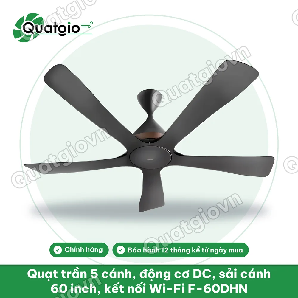 Thông tin Quạt trần 5 cánh Panasonic F-60DHN