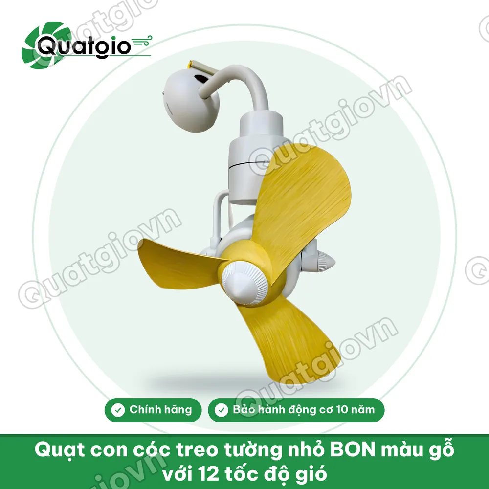 Thông tin Quạt treo tường, treo trần Mr Vũ BON