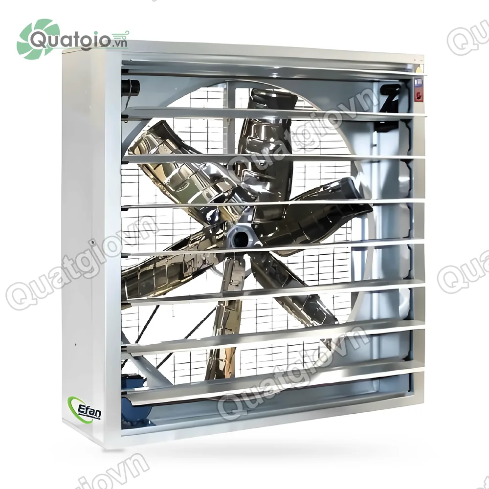 Quạt vuông thông gió truyền động gián tiếp Efan EF-A-90C / 106C / 122C / 138C - hình 1