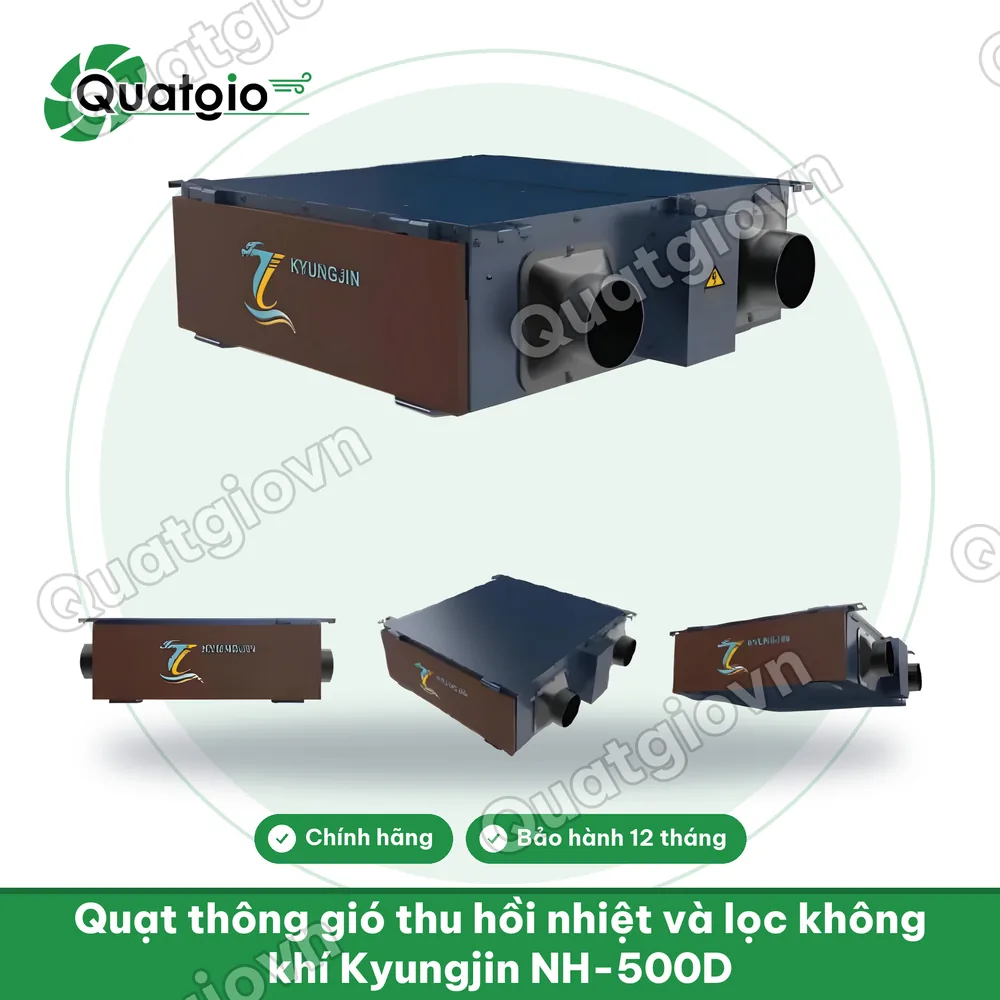 Thông tin Thiết bị thông gió thu hồi nhiệt
